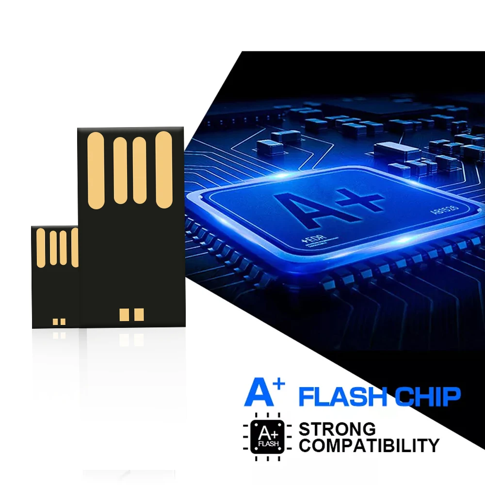 Factory wholesale chip Long USB 2.0 4GB 8GB 16GB 32GB 64GB U disk chip pen drive usb flash drives semi-finished Memory stick