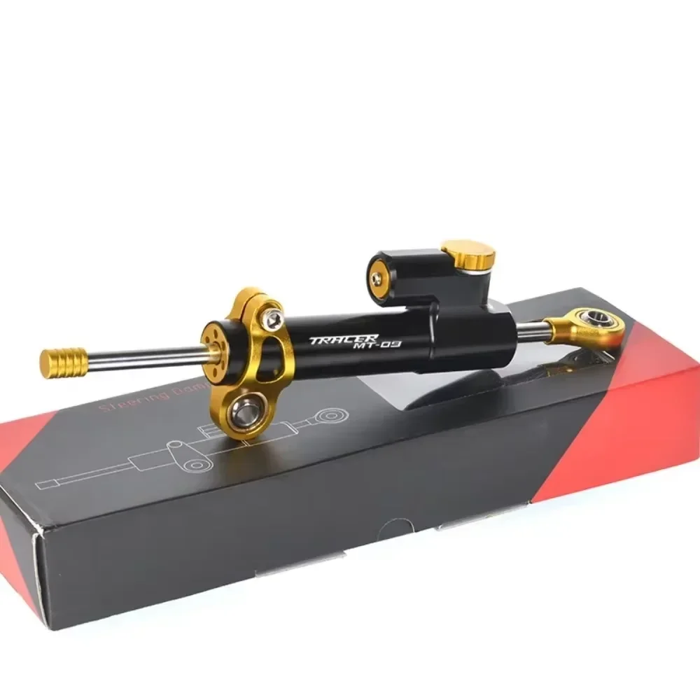Amortiguador de dirección estabilizador de motocicleta con Kit de soporte de montaje para Yamaha MT-09 Tracer MT 09 Tracer MT09 Tracer 2015 2016 2017