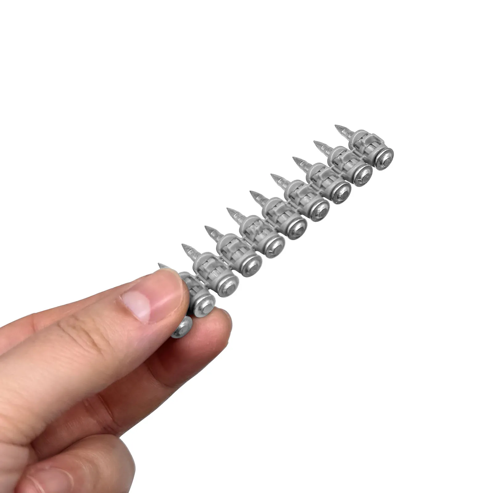 300PCS 3mm Shank Diameter Steel Concrete Nails Compatible with Hilti BX3 19mm 22mm 27mm 32mm 38mm Size for Construction Work