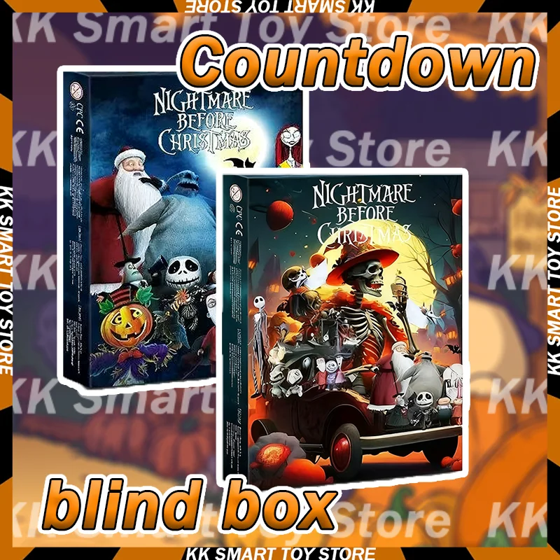 

In Stock Halloweens Calendar Advent Halloweens Toys Calendar Advent Horror Collectible Figures Doll Toys Countdown Gifts Toys