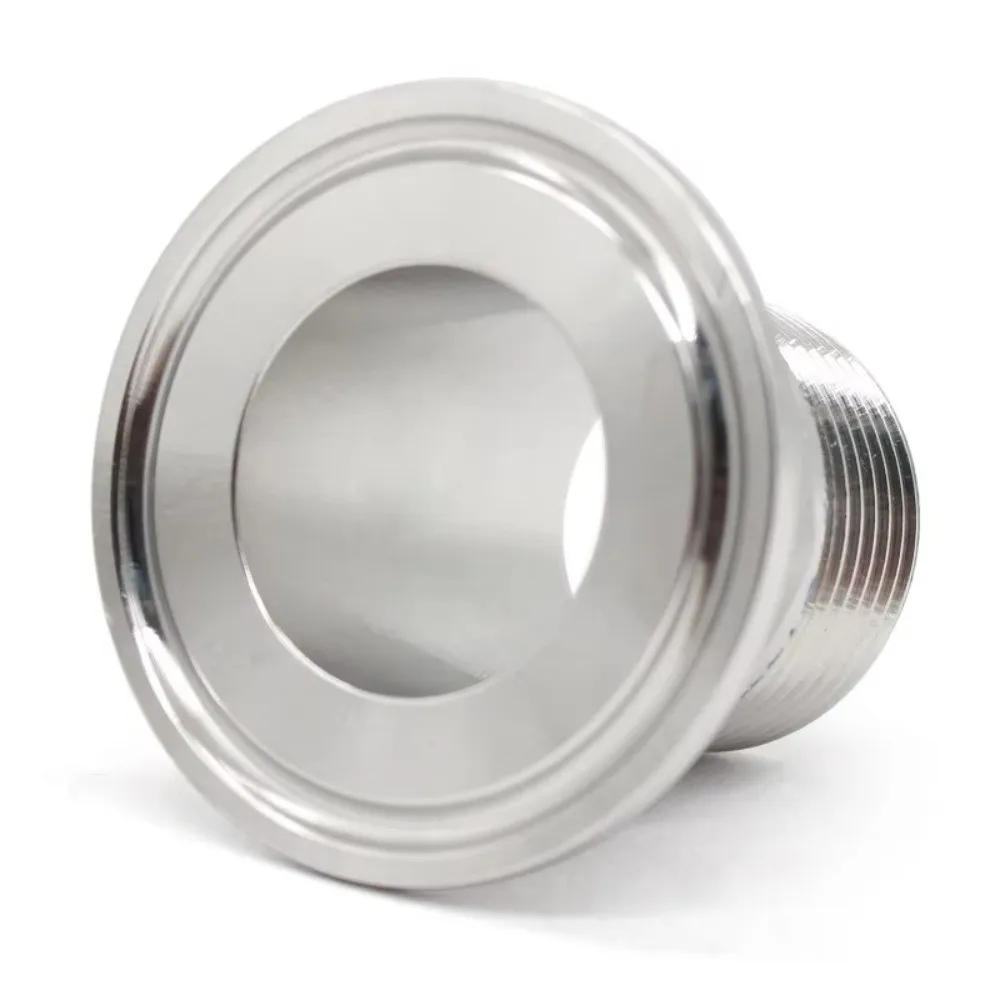 SS304 Stainless Steel Internal Thread Ferrule Fitting Internal Thread Sanitary Grade Sanitary Grade Fitting DN8-DN50