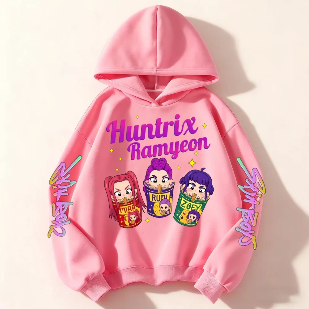 ربيع الاطفال البلوز للطفل الفتيان الفتيات ملابس علوية الخريف قميص قطني بكم طويل البلوز KPop شيطان هنتر الأطفال الملبس