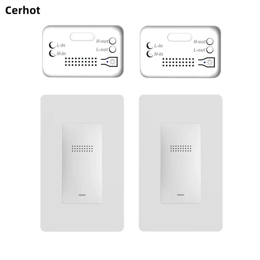 Wireless self-powered switch household  remote control Push button switch on off Wall Light Switch without battery Waterproof