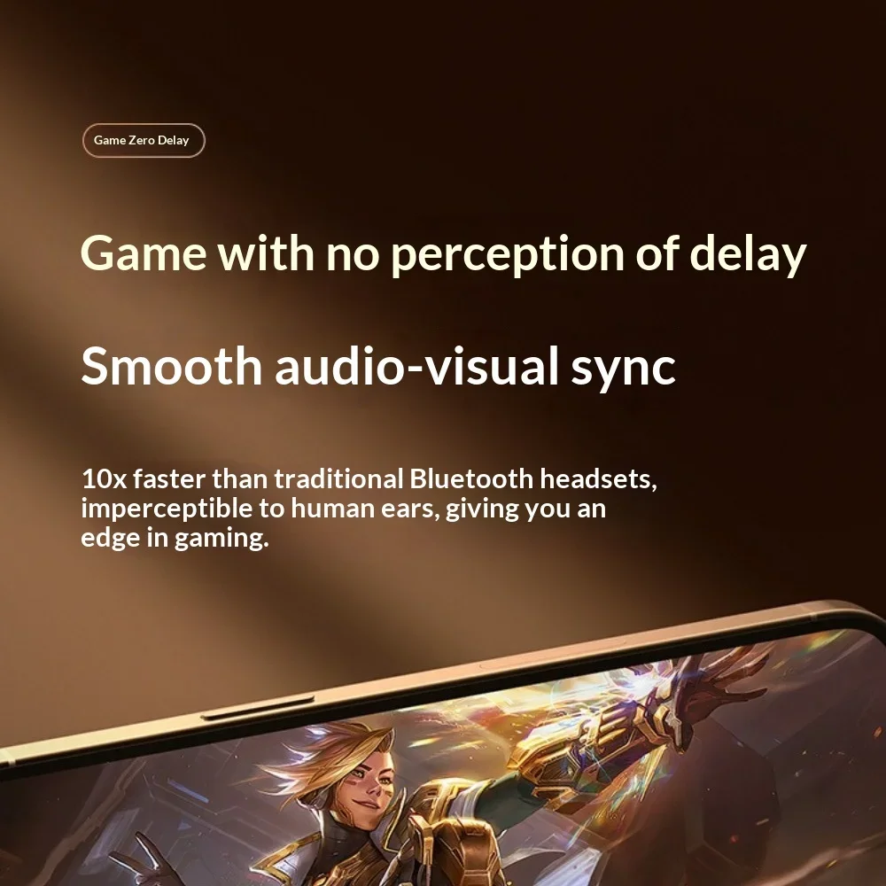 Neck-hung Bluetooth Headphones 2025 New Fashionable Noise Cancellation Ultra-Long Battery Life Non-In-Ear Imperceptible Wearing view 5