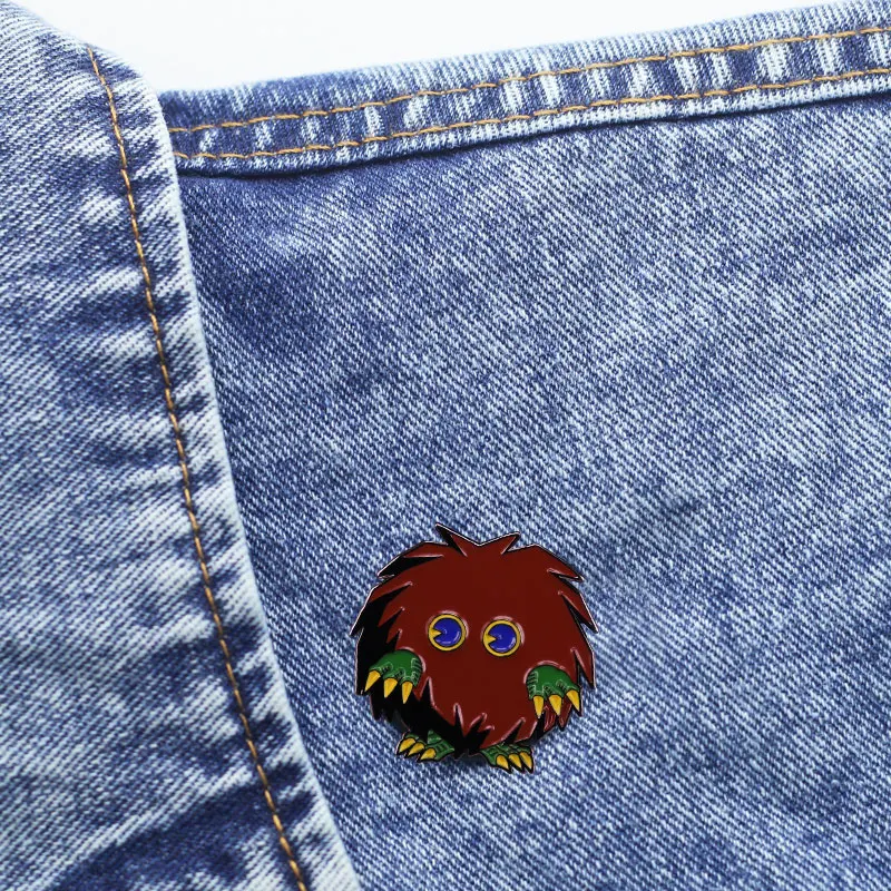 Games Yu Gi Oh Japanese Anime Kuriboh Enamel Pin Badge Brooch Gift Backpack Decoration Jewelry