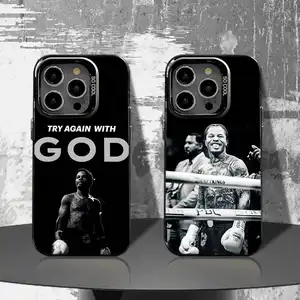 Bilashmart G Gervonta Boxer D Davis Phone Case iPhone 161514131211ProXSMaxPlusMiniSE4E Black Matte Shockproof Cover