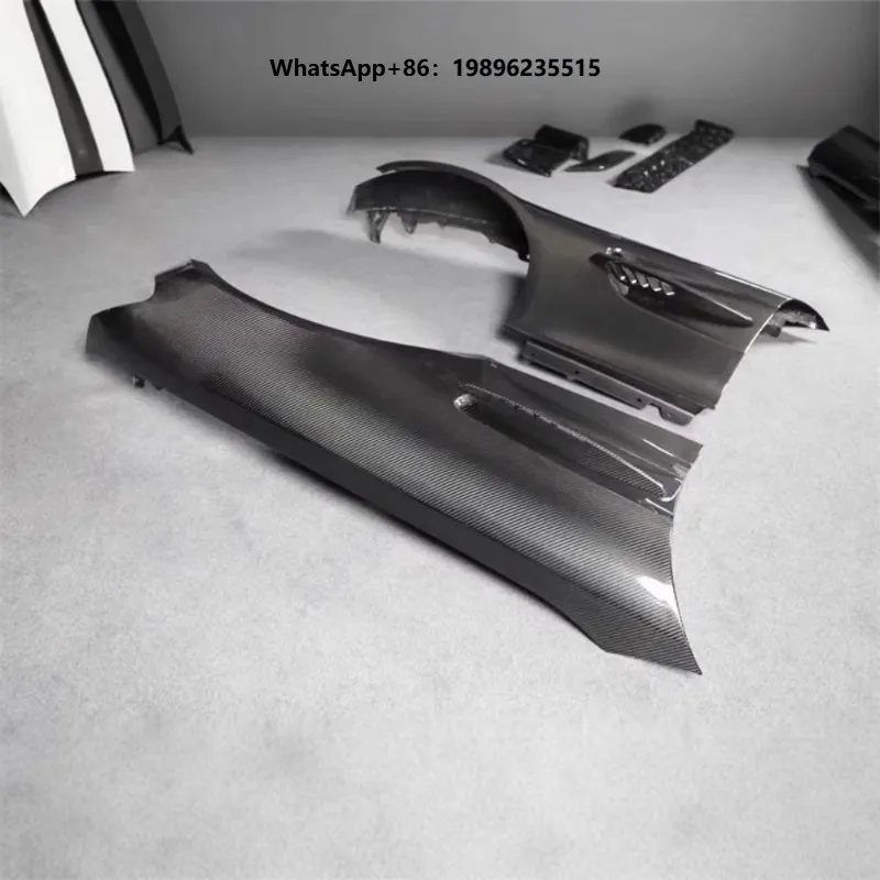 For Upgraded with High Quality Dry Carbon Fiber Surrounding Front Fenders