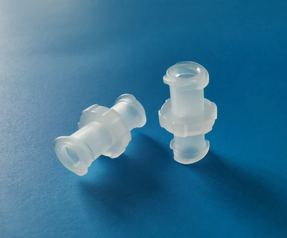

1000pcs/lot Plastic dual female female luer lock connector coupler adapter luer fitting