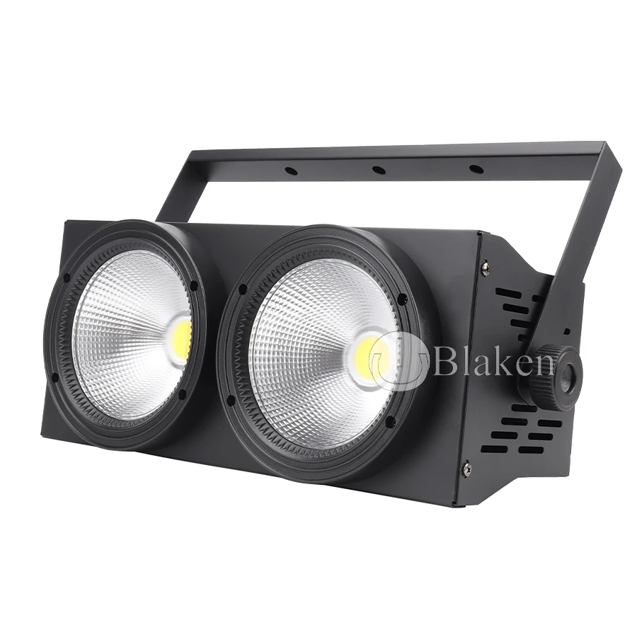 Imagem -03 - Cob Led Audience Dmx Light Olhos Cob Blinder Controle Opcional Individualmente para Concerto Disco Party 2x100w sem Impostos Pcs