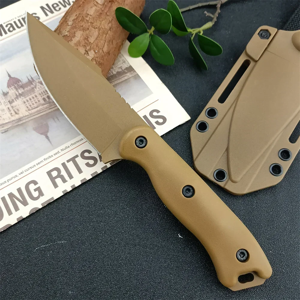 

Outdoor Camping and Fishing Knife with Nylon-Fiberglass Handle and Sheath Perfect Holiday Gift Nylon-Fiberglass Handle D2 Blade