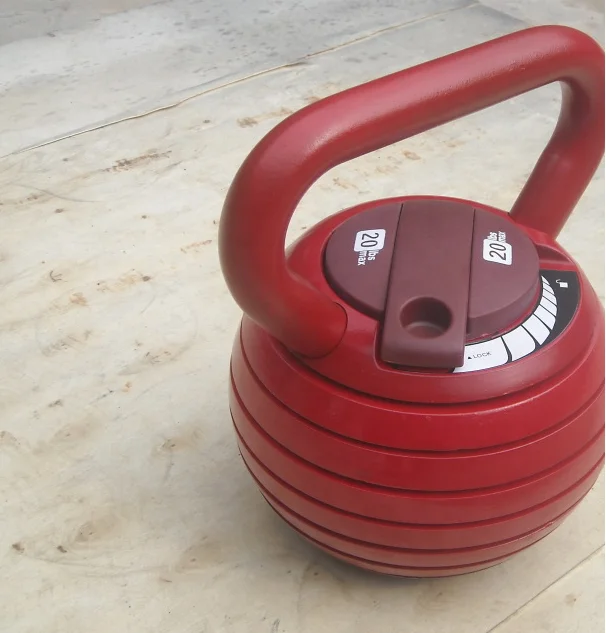 

20LB OR 40LB Adjustable Kettlebell free Weight Sets Cast Iron 10lb 15lb 20lb 25lb 30lb 35lb 40 lb Kettlebells