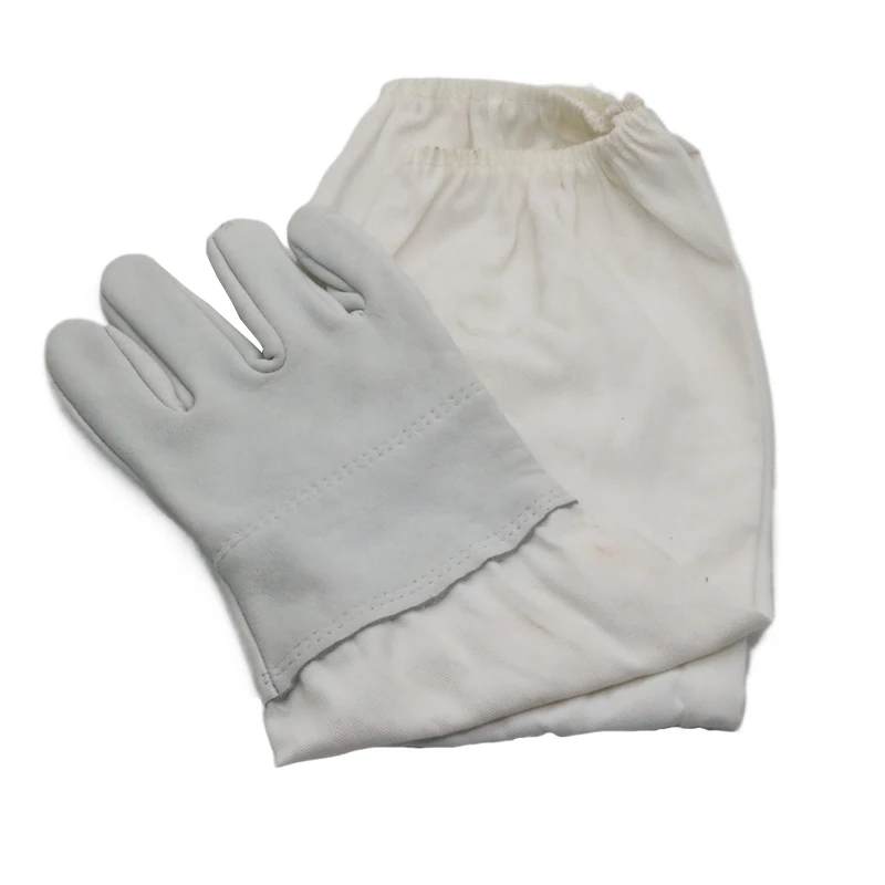 Beekeeping gloves Sheepskin Gloves Anti-bee Anti-sting for Professional Apiculture Beekeeper Bee Keeping Tools 1 Pair