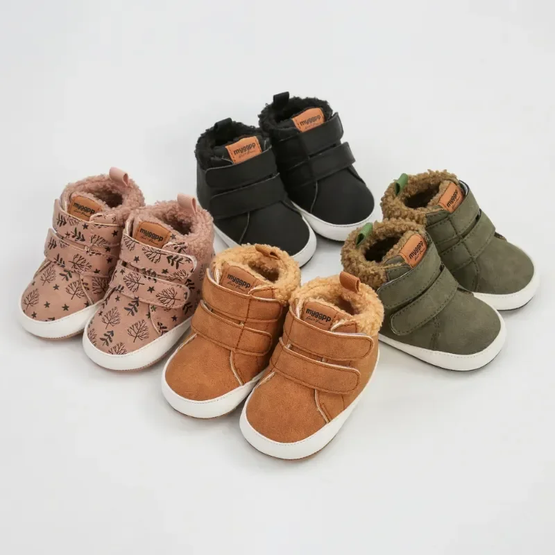 Winter Baby Shoes Boy Girl Warm Infant Snow Boots Newborn Baby Girls First Walkers Soft Soled Toddler Kids Girl Sneakers Shoes