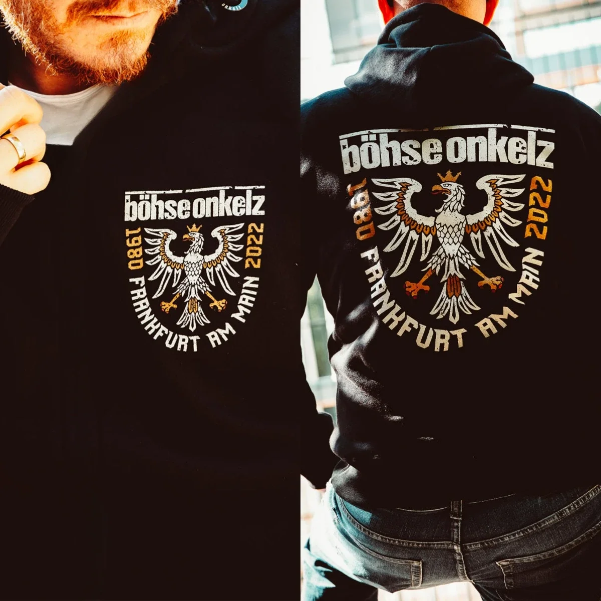 2026 Neuer Böhse Onkelz Pullover Hoodie Sweatshirt mit Grafikdruck Hochwertiger Luxus Unisex-Stil für Männer und Frauen – Detail 2