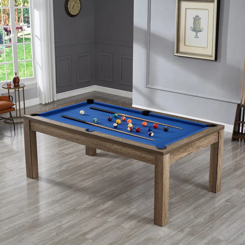 &c Cheapest Popular Home Use 6ft 3 in 1 Wooden Dining Pool Table Billiards Tables in Stock