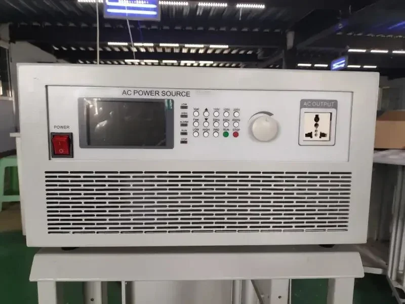exquisite craftsmanship Programmable Laboratory Variable Frequency Converter 3KVA 50Hz-400Hz AC Power Supply RS232 RS485 Port