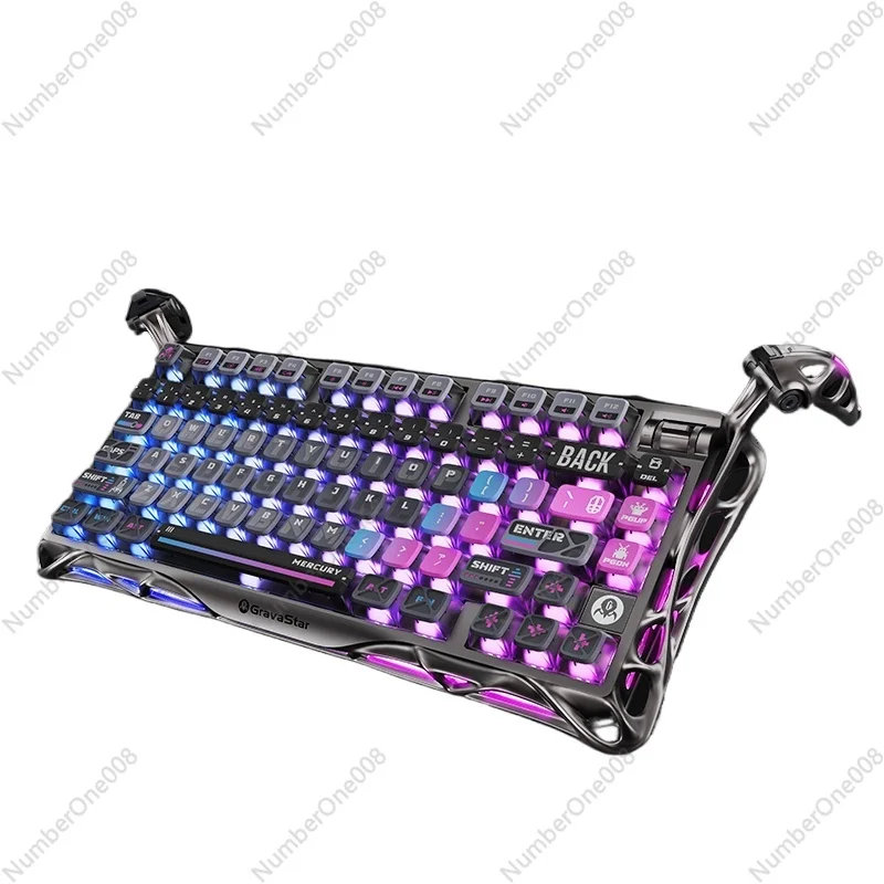 75K1Pro Mechanical Keyboard Cyber Customized Aluminum Alloy Wireless Gaming Gaming Mouse