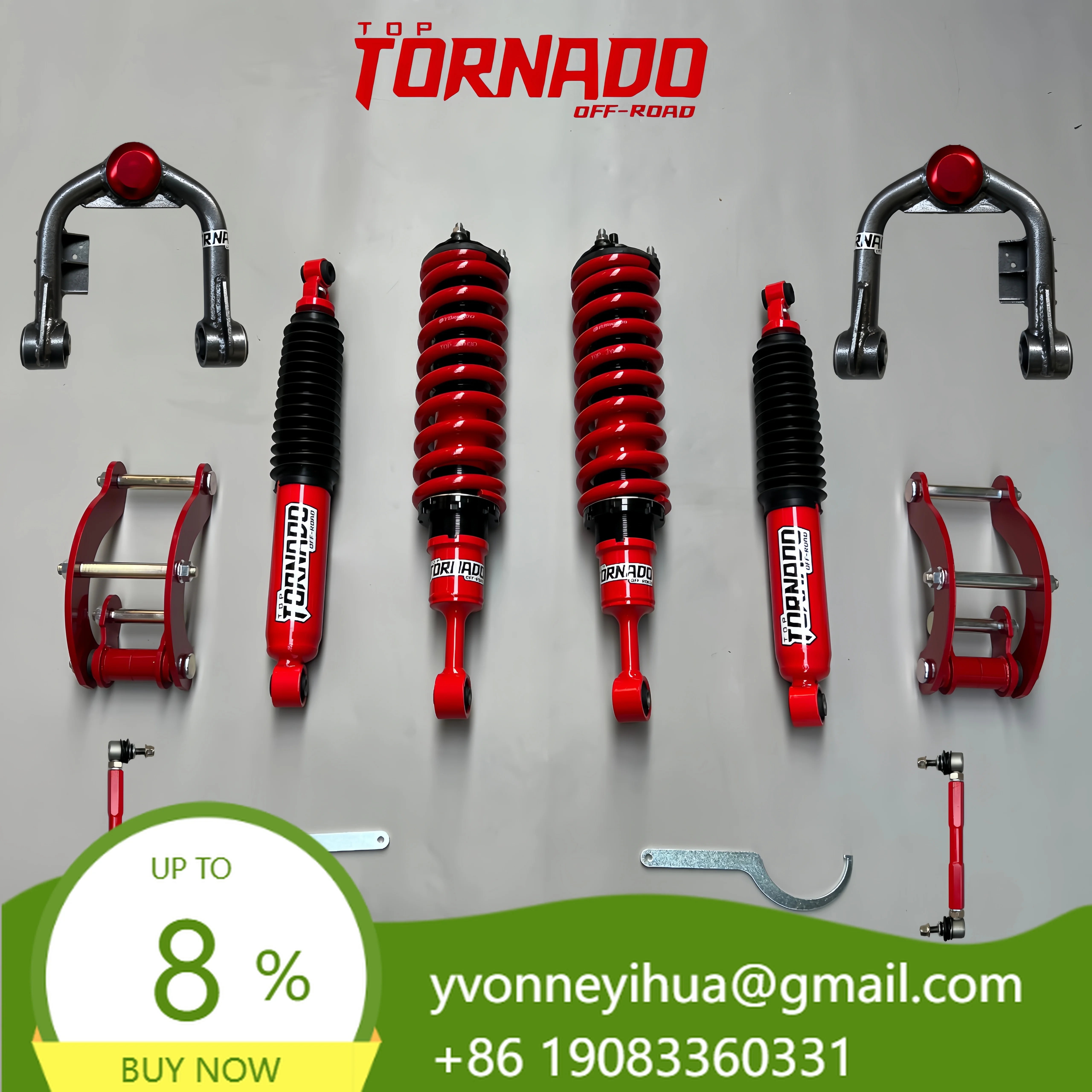 PRO Version Of Adjustable 4X4 Off-road Suspension Kit For Changan Hunter, Suitable For Both Urban Driving And Heavy Off-road Use