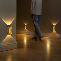 Minimum Indoor Wall Light Wireless Magnetic Suction Wall Light Charging LED Corridor Human-induced Stair