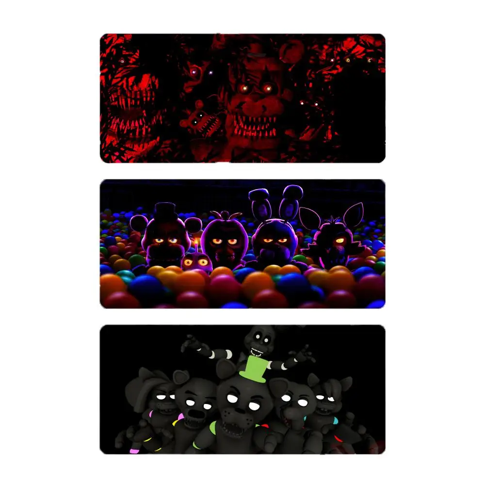 F-Five Nights at Freddys Game Horror Mouse Pad Mousepad Large Gaming LockEdge Thickened PC Table Desk Mat