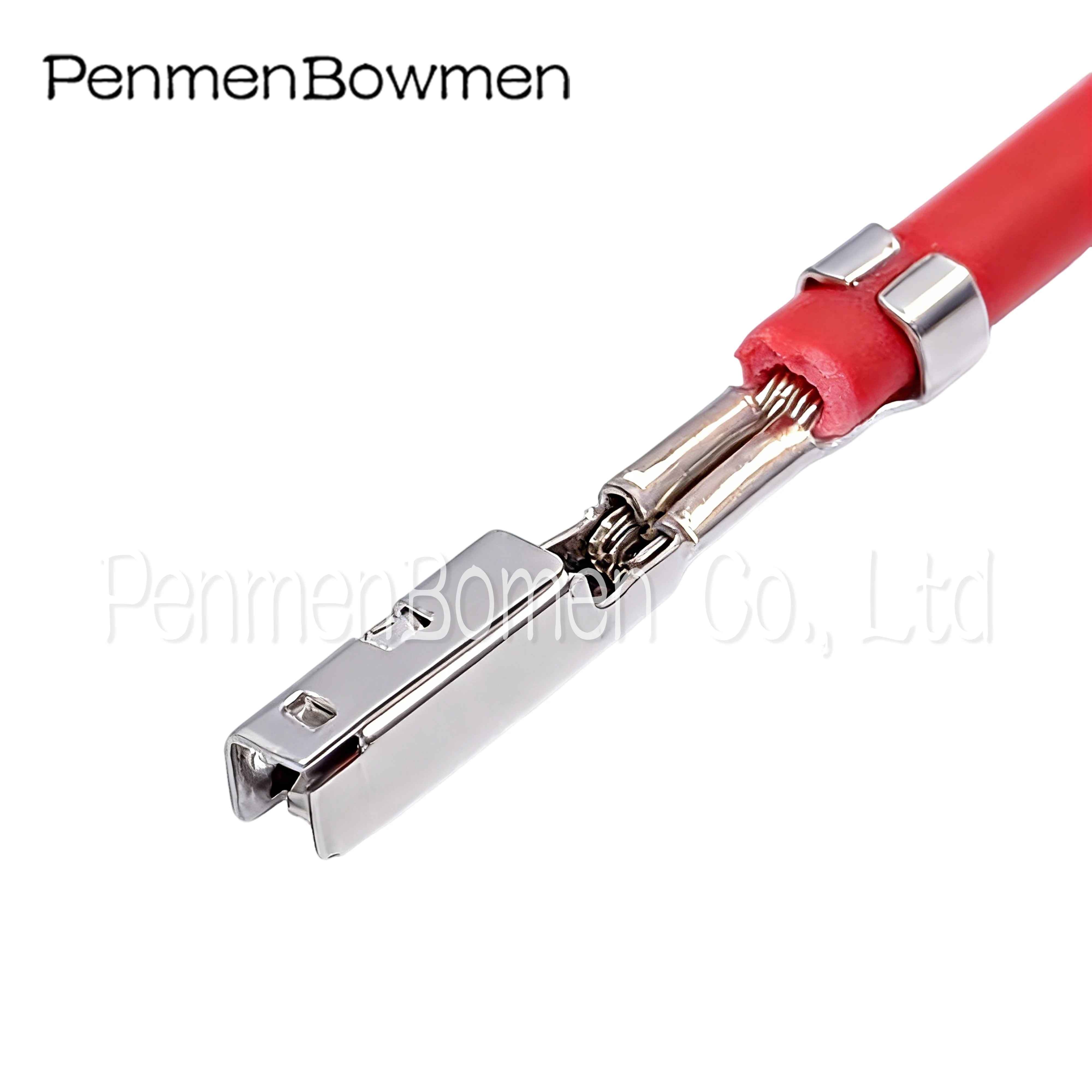 10 Pcs 1.0MM Auto Brass Tinned Crimping Terminal Wire for Electrical Connector MG641299-5 MG641288-4 With Cable