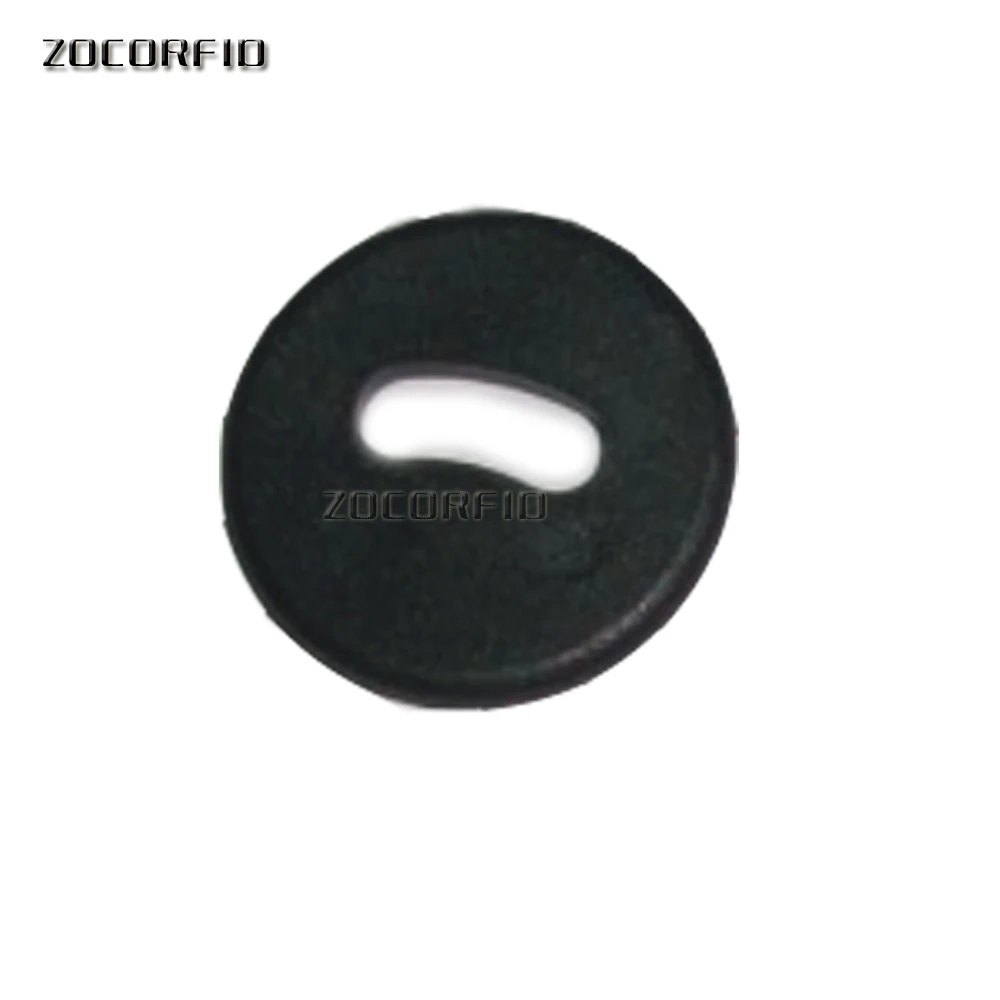 100 Stück 125 kHz Arbeitsfrequenz Hochtemperatur-Wäsche-RFID-Tag/Waschetikett/Pflegeetiketten