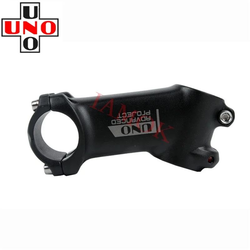 

UNO AS030 Bicycle Stem 25 Degree 60-100mm 31.8x28.6mm Iamok Ultra Light Matte Black Stems Bike Parts