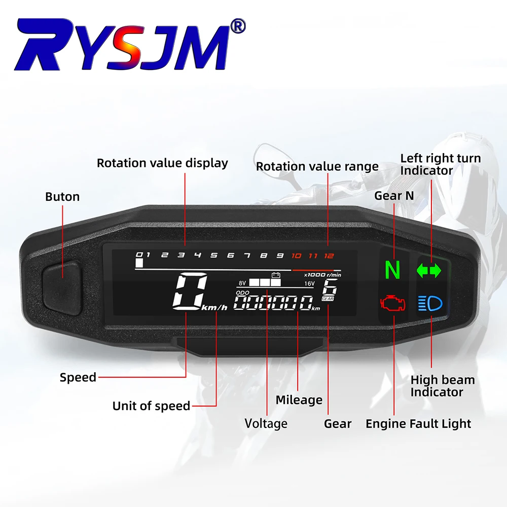 Thumbnail 2 - #69 Trending Motorcycle Speedometers Right Now
