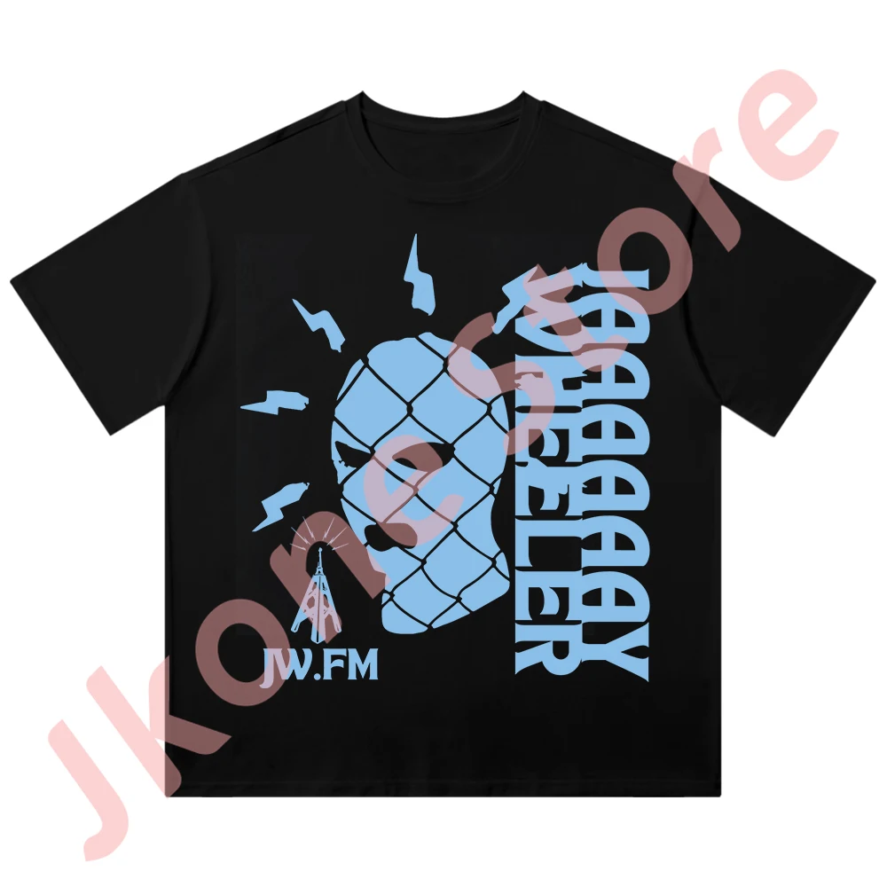 Jay Wheeler TRAPPii Logo Merch Vintage Wash Tee Cosplay Women Men Fashion Casual Short Sleeve Cotton T-Shirts