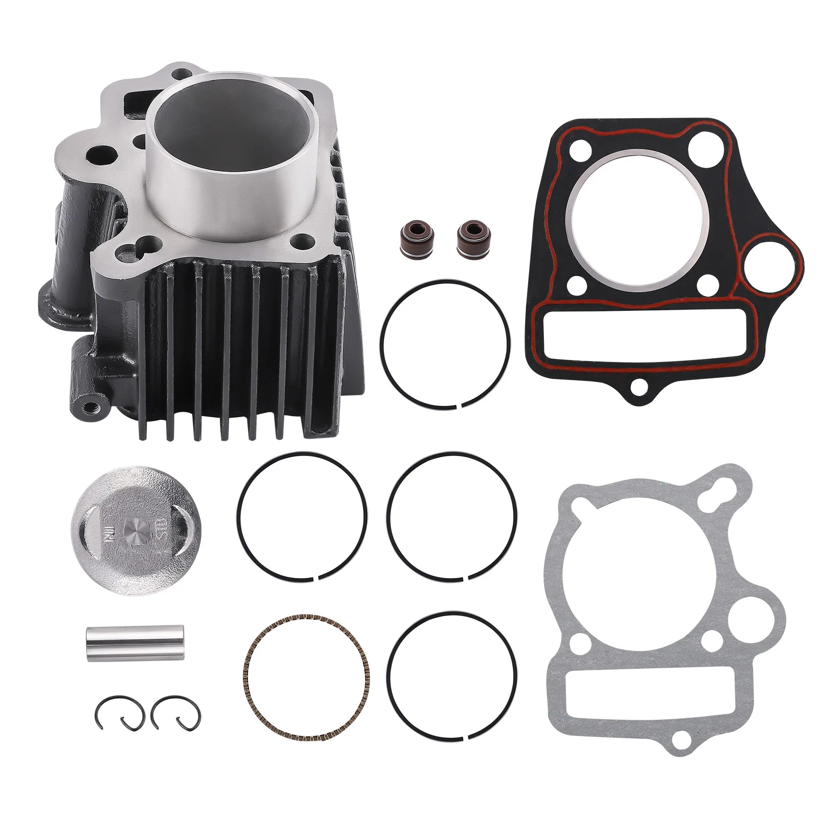 Cylinder Piston Kit for Honda ATC70 CRF70 CT70 C70 TRX70 S65 CRF70F 70cc Circlip  12101-087-010 12101-HB2-000
