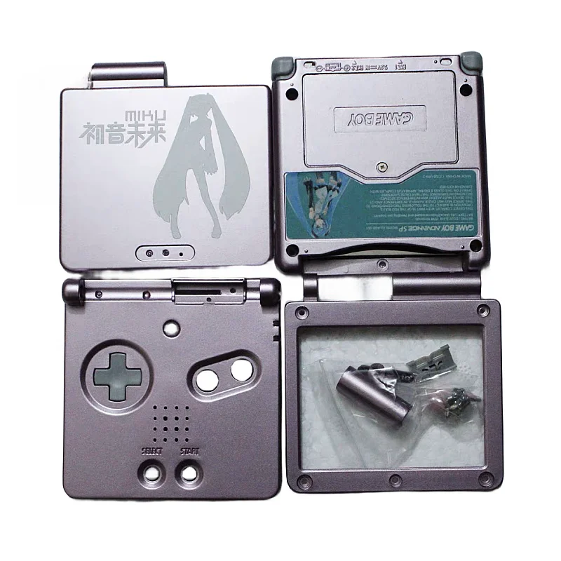 Nieuwe Limited Edition Thema Volledige Behuizing Shell Vervanging Voor Gameboy Vooruitgeschroefde Sp Console Voor Gba Sp Game Beschermhoes