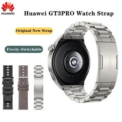 Original FKM Rubber Sport Band for Huawei GT3pro 46mm Titanium Watch Strap GT3 PRO Genuine Leather Band