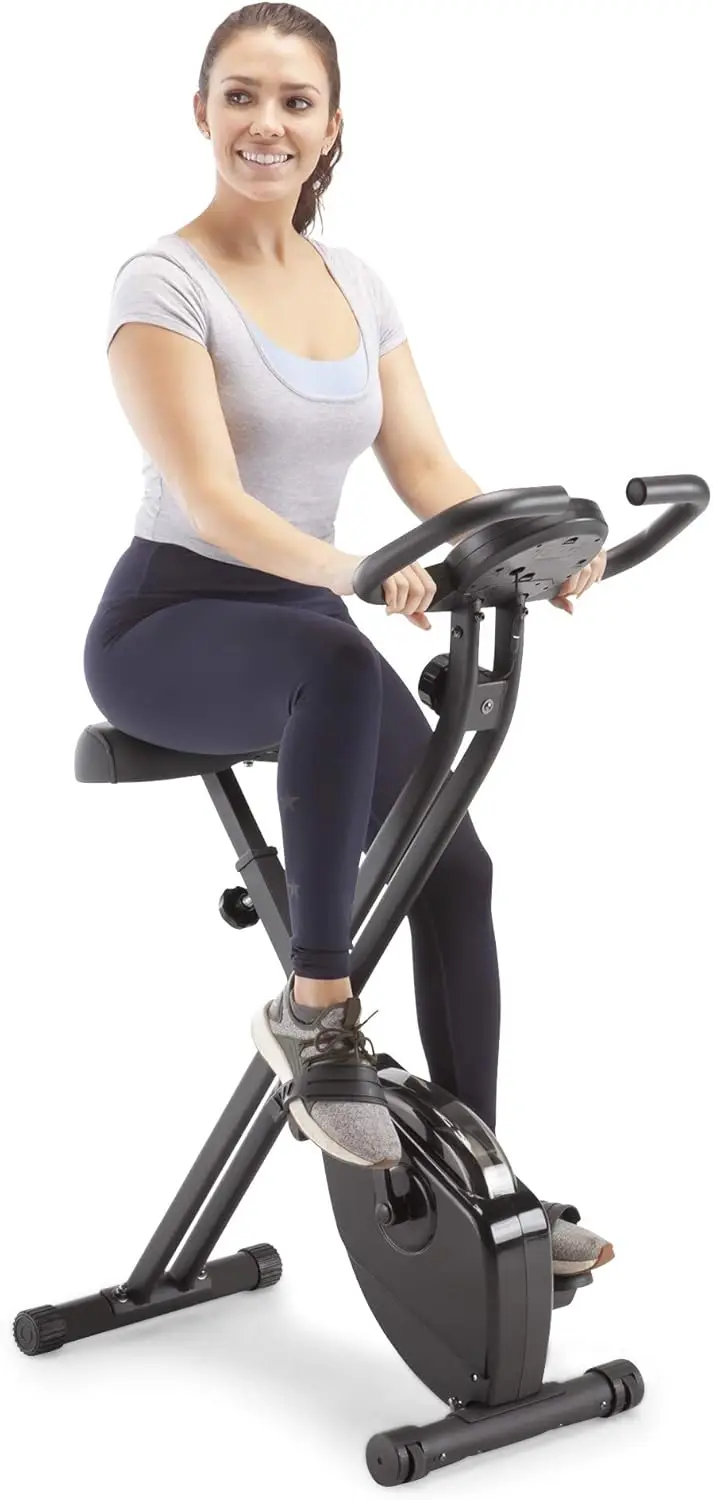 Upright Exercise Bike with Adjustable Resistance for Cardio Workout & Strength Training - Multiple Styles