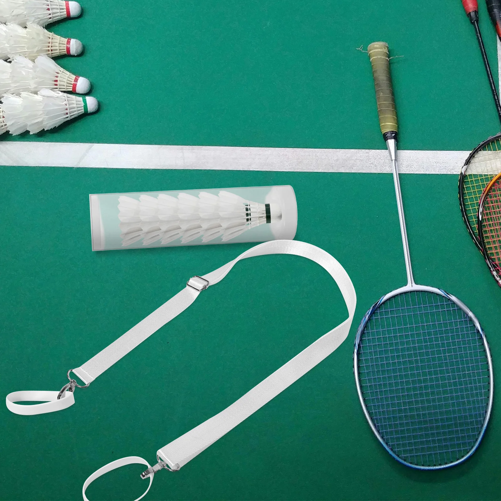 Automatischer Federballspender, transparenter Aufbewahrungseimer, große Kapazität für Badminton-Übungen, tragbares Sporttraining