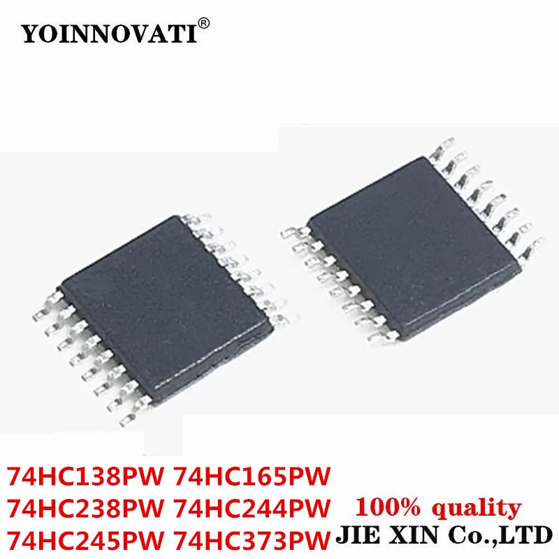 10Pcs 74HC138PW 74HC165PW 74HC238PW 74HC244PW 74HC245PW 74HC373PW TSSOP module