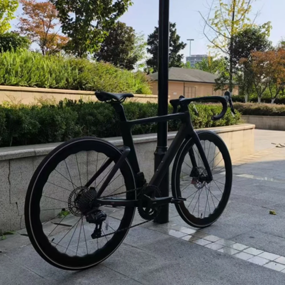 TWITTER T800 Carbon Fiber Road Bike Bluetooth Link Electronic Variable EDS-24Speed Hydraulic Oil Disc Brake Wind Racing Bicycle