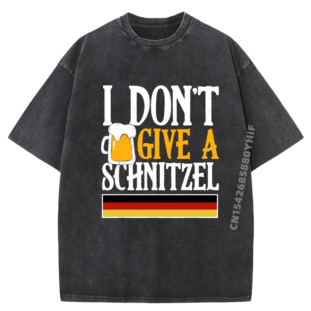 

I Don't Give A Schnitzel, немецкое пиво Wurst, забавная брендовая футболка Октоберфеста, футболка с принтом, мужская мягкая стираная рубашка