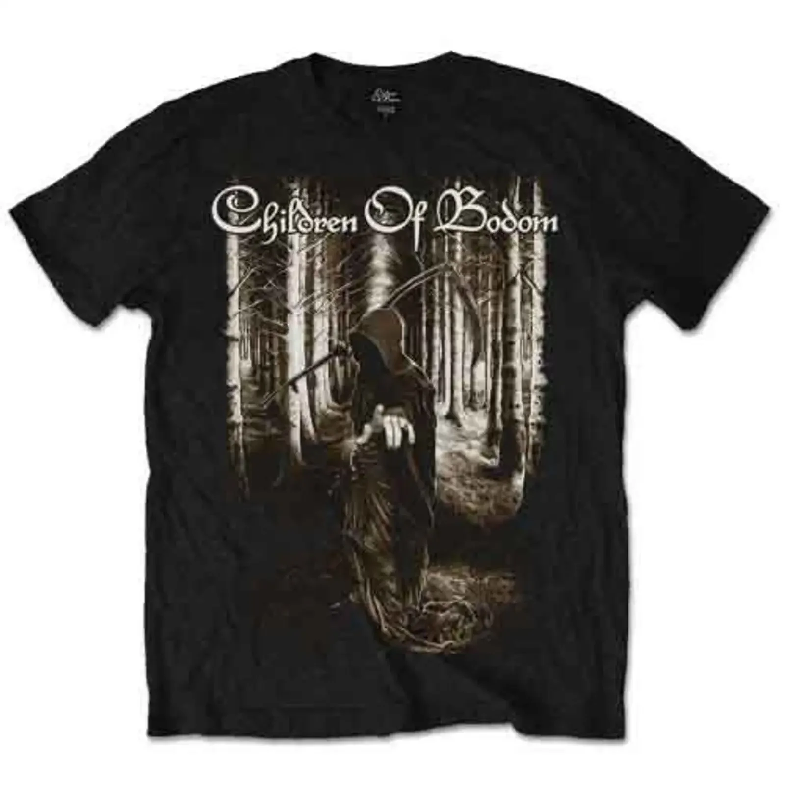CHILDREN OF BODOM Death Wants You T Shirt OFFICIAL MERCHANDISE vintage Washed Soft Casual graphic Stretched fashion