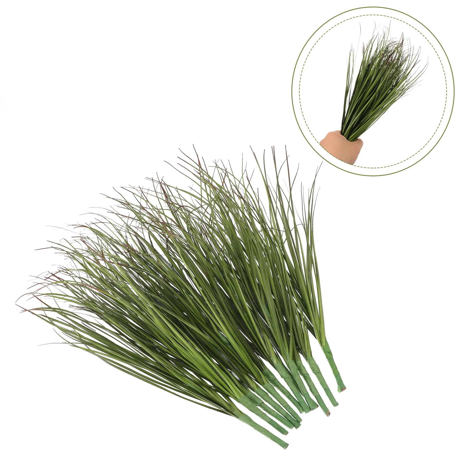 

12 Pcs Outdoor Decor Simulated Plant Props Artificial Shrub Simulated Prop Grass Model Simulation Tool Fake Toys Imitation