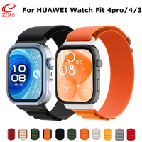 Alpine loop for Huawei Watch Fit 4 Pro Strap accessories replacement correa sport Nylon bracelet for HUAWEI watch fit4 fit3 Band