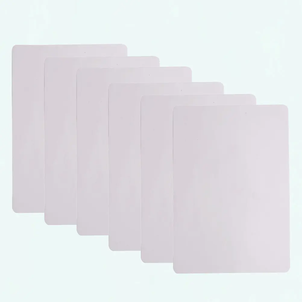 

6Pcs Blank Silicone Practice Skin Sheet for Tattoo Training Flexible Real Skin Like Feel Safe Nontoxic Material