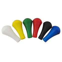 6Pcs Archery Broadhead Target Arrow Head Nylon Blunt Target Point Arrowhead Field Tips for 8mm Outer Diameter Arrow Shaft