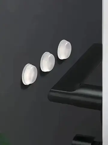 100Pcs Soft Silicone Rubber Anti Slip Bumpers Feet Pads Damper Buffer Cabinet Bumpers Silicone Furniture Pads Drawer Door Pad