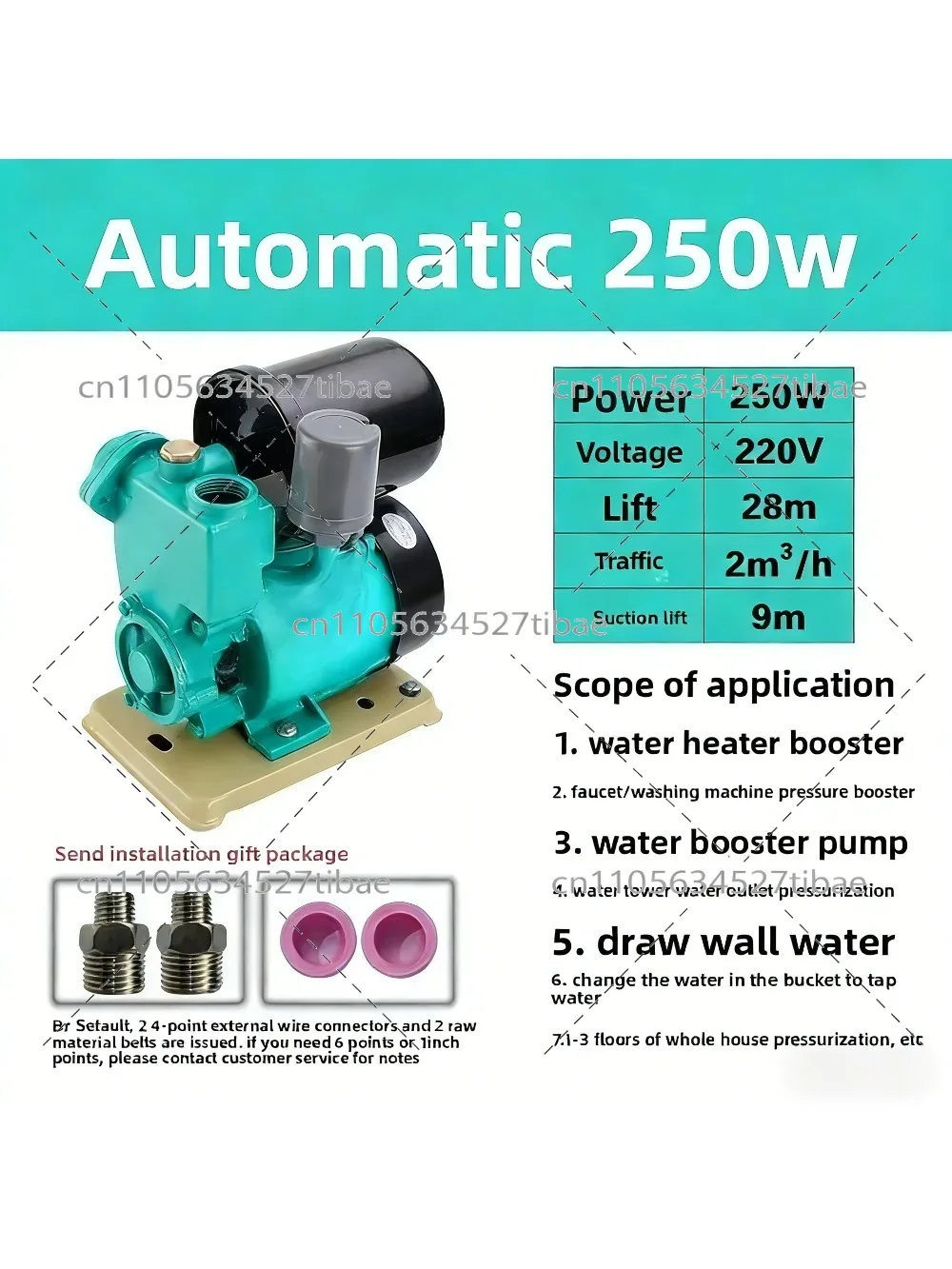 chauffe-eau-domestique-automatique-auto-amorcant-220v-pour-surpression-d'eau-du-robinet-et-de-puits