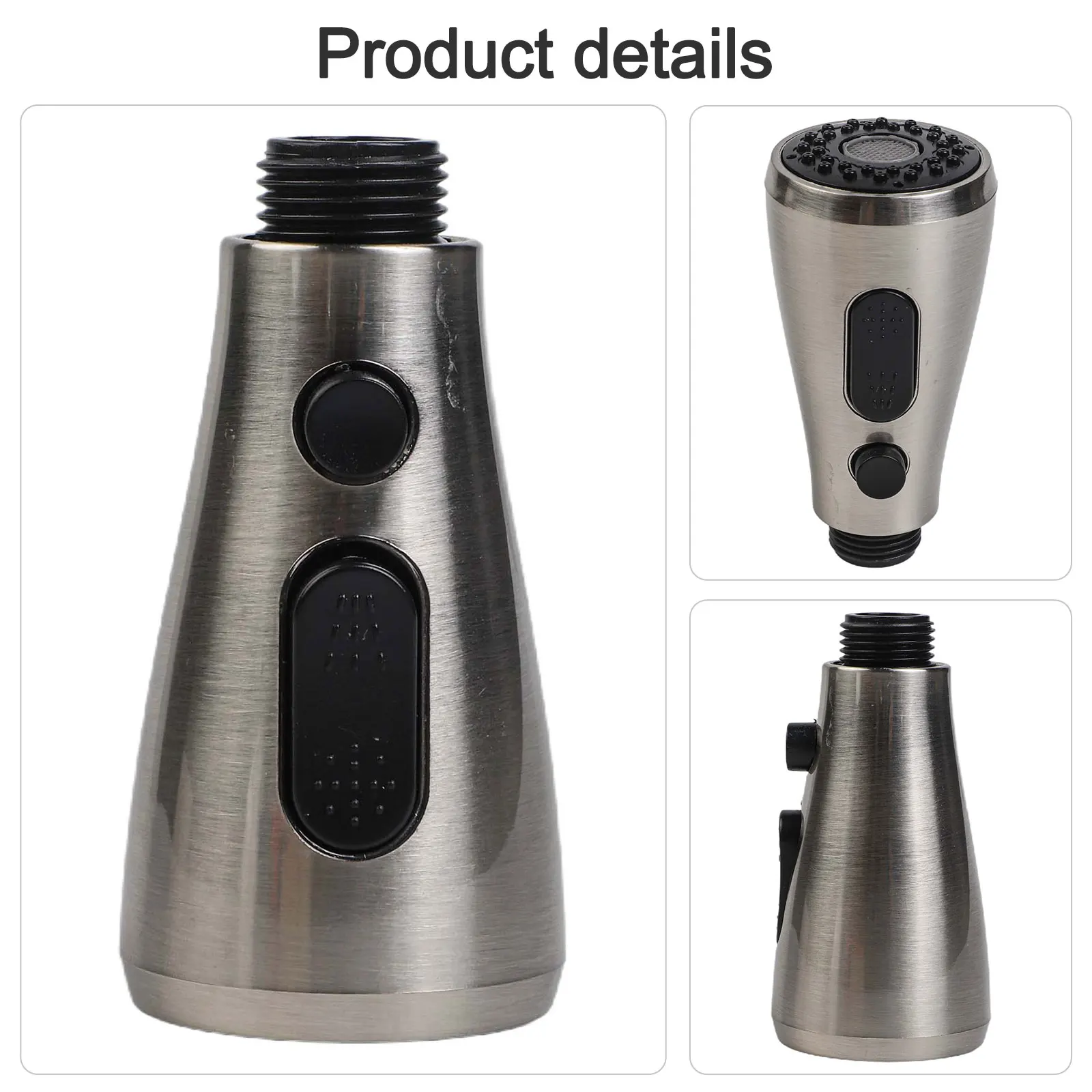 1pc Pull Out Spray Shower Head Wide/stream Sprays Faucet Sprinkler Small Shower Pull Down Replacement Spray Head