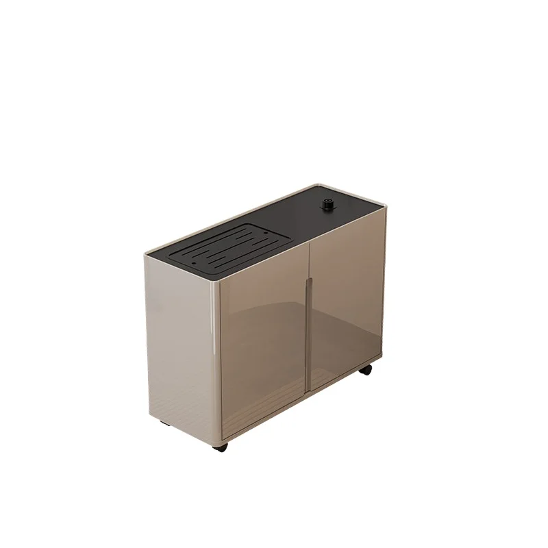 LMM removable sofa side few small tea table light luxury side cabinet tea cabinet boiling water integrated