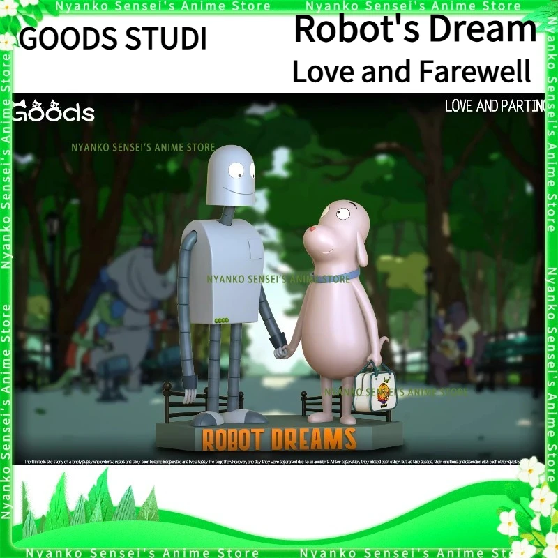 Em estoque GOODS STUDIO Robot's Dream Love and Farewell Q Ver. Figura GK 18CM Anime Modelos Boneca de brinquedo Presente Hobby colecionável