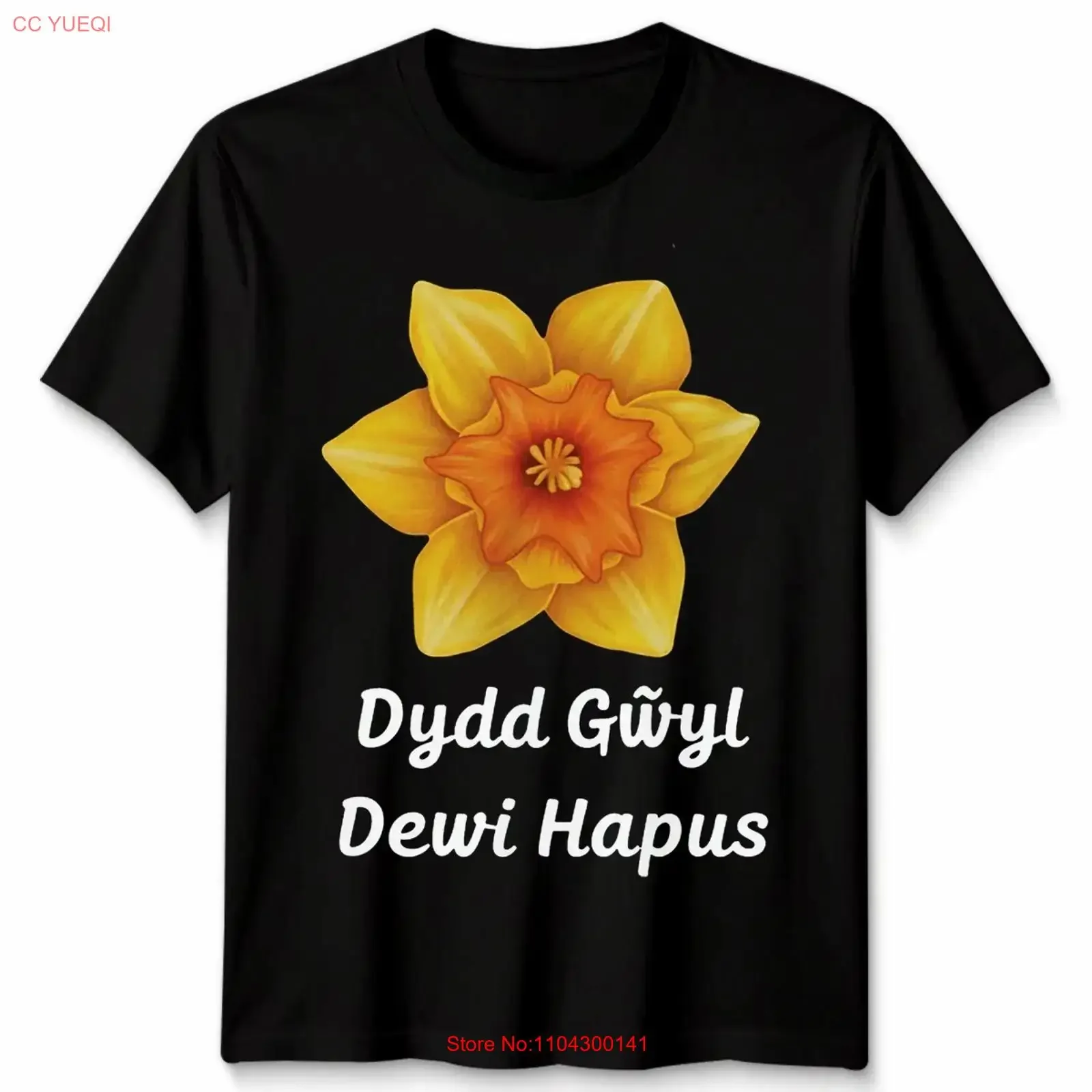 Dydd Gwyl Dewi Hapus Happy St David'S Day Wales T Shirt long or short sleeves vintage Washed Comfortable Versatile Slightly