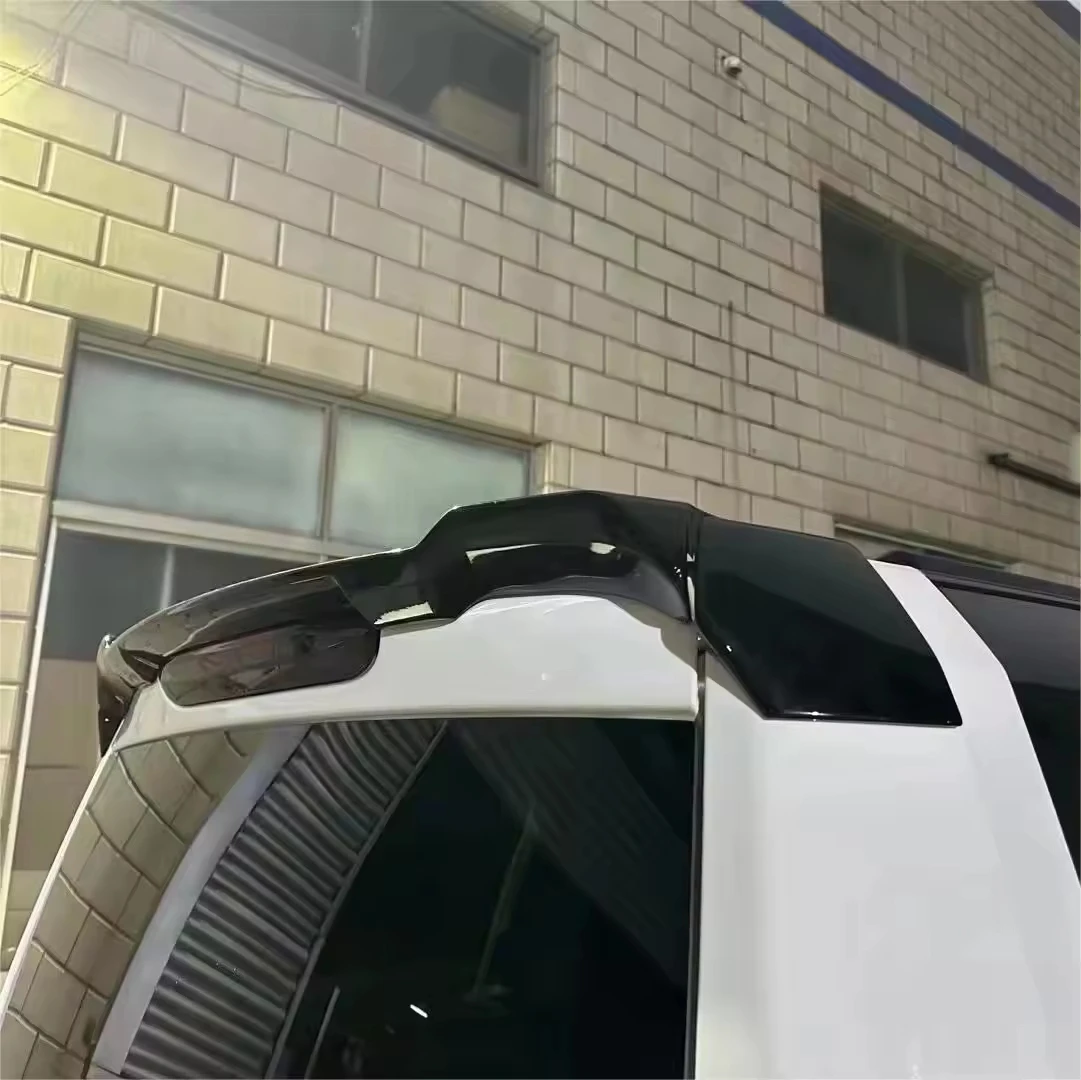 لاند روفر ديسكفري 3/4 سبويلر خلفي ABS وألياف الكربون استبدال سطح واحد أو مزدوج مع سهولة التركيب #5