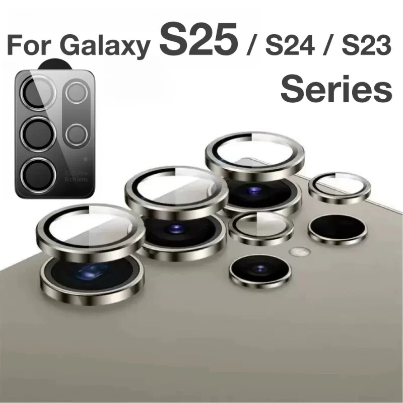 

For Samsung Galaxy S25Ultra S24 S23 Ultra Plus Camera Protective Behind Lens Protective Film Tempered Glass Mobile Accessories